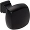 Jeffrey Alexander 1-1/8" Overall Length Matte Black Square Audrey Cabinet Knob 278MB - alternate 3